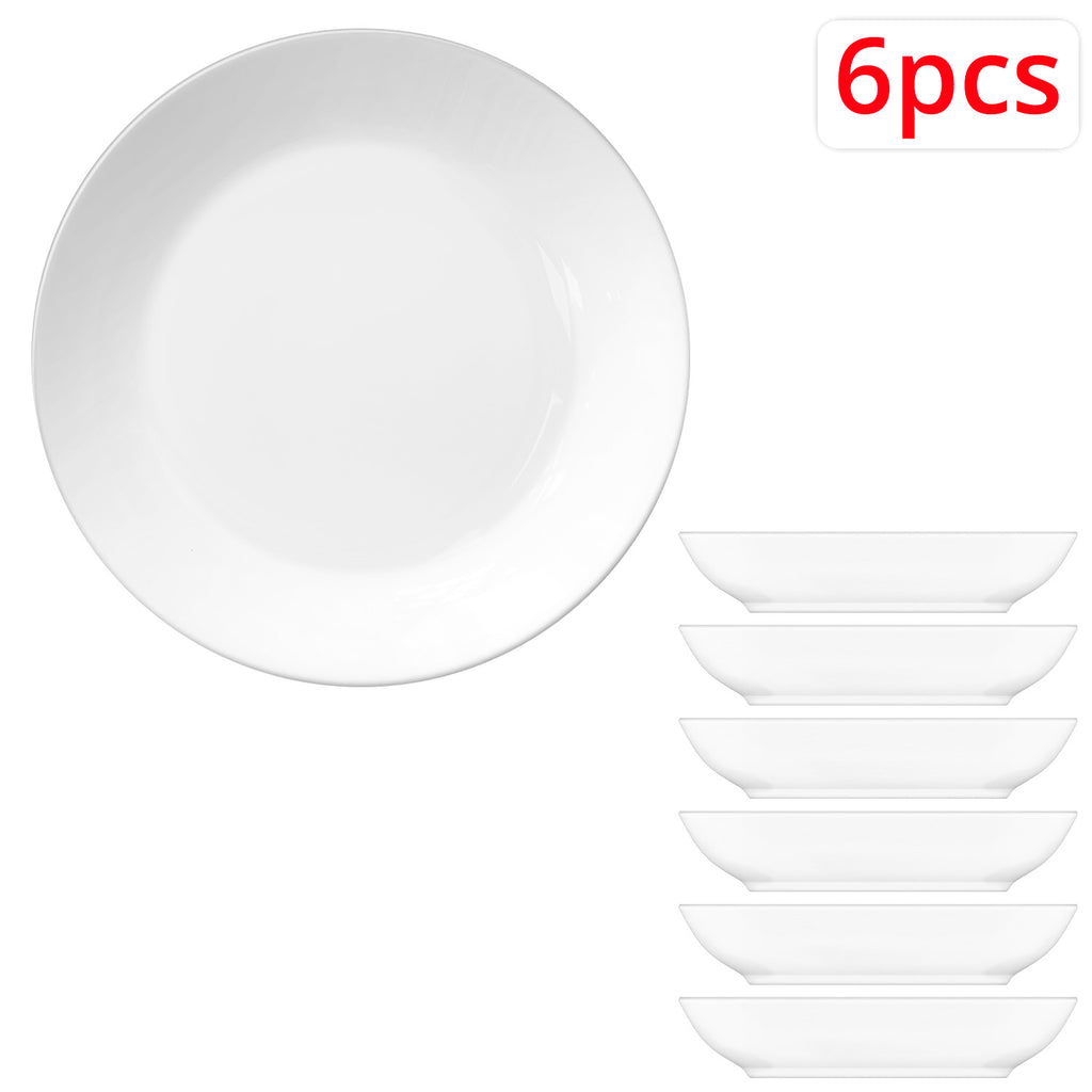 6-pcs Soup Plate Set (Ø8") - Asters Maldives