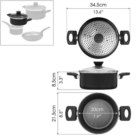 Cookware Set (7 PCs) - Asters Maldives