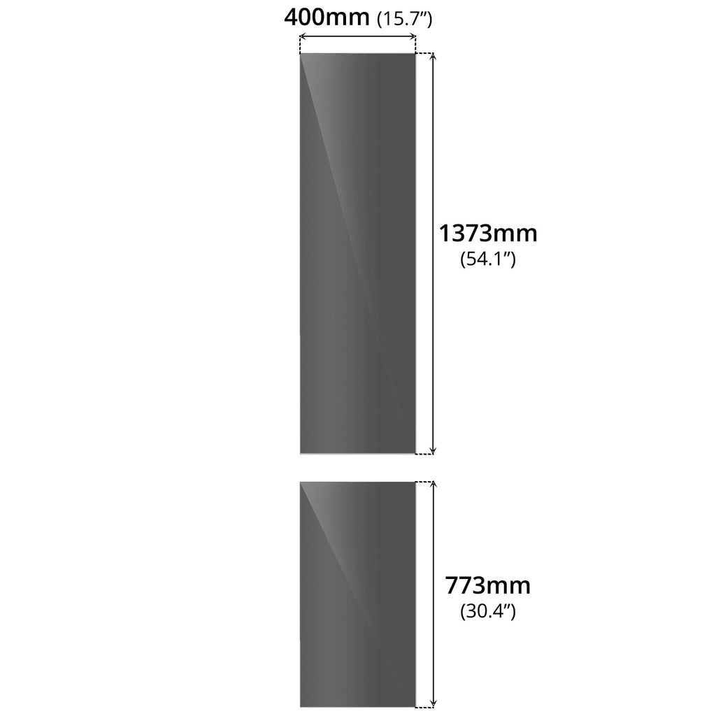 2-Door For Pantry Cabinet (PET Gloss) - Asters Maldives