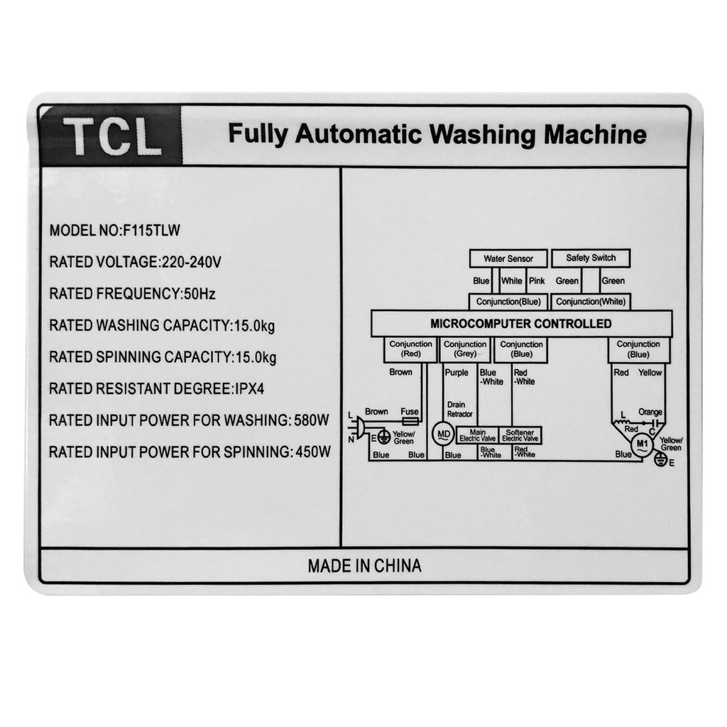Washing Machine (15kg) - Asters Maldives