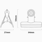 Double Clip, 6PCs (64mm) - Asters Maldives