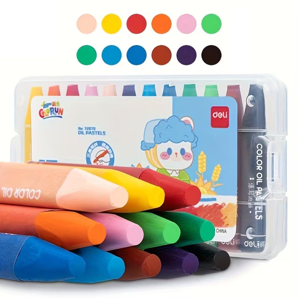 Oil Pastel Set (12 PCs)