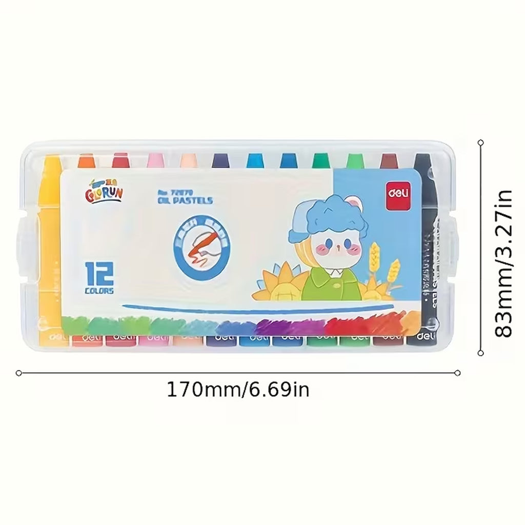 Oil Pastel Set (12 PCs)