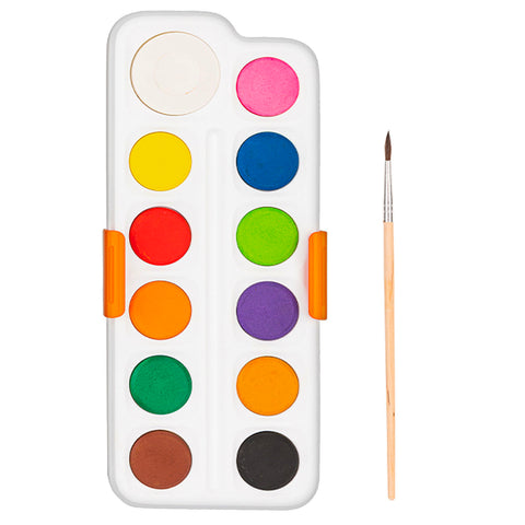 Water Color Cake Set (12 Colors) - Asters Maldives