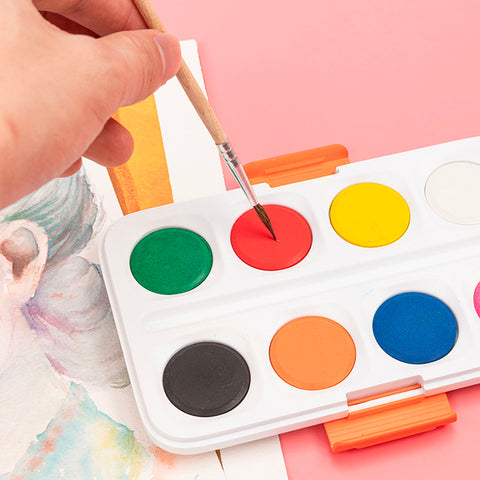 Water Color Cake Set (12 Colors) - Asters Maldives