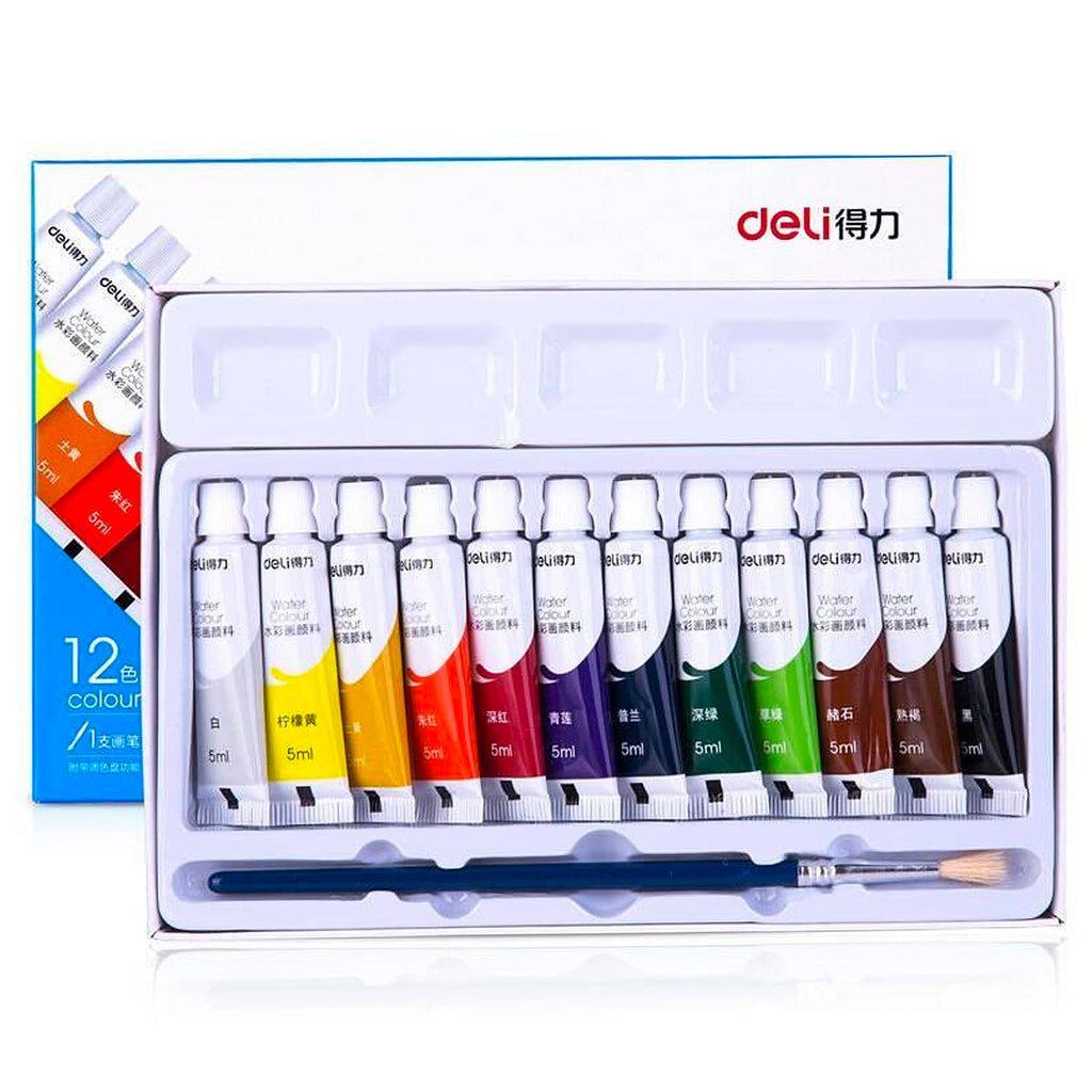 Water Color Tube Set (12 Colors) - Asters Maldives