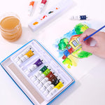 Water Color Tube Set (12 Colors) - Asters Maldives