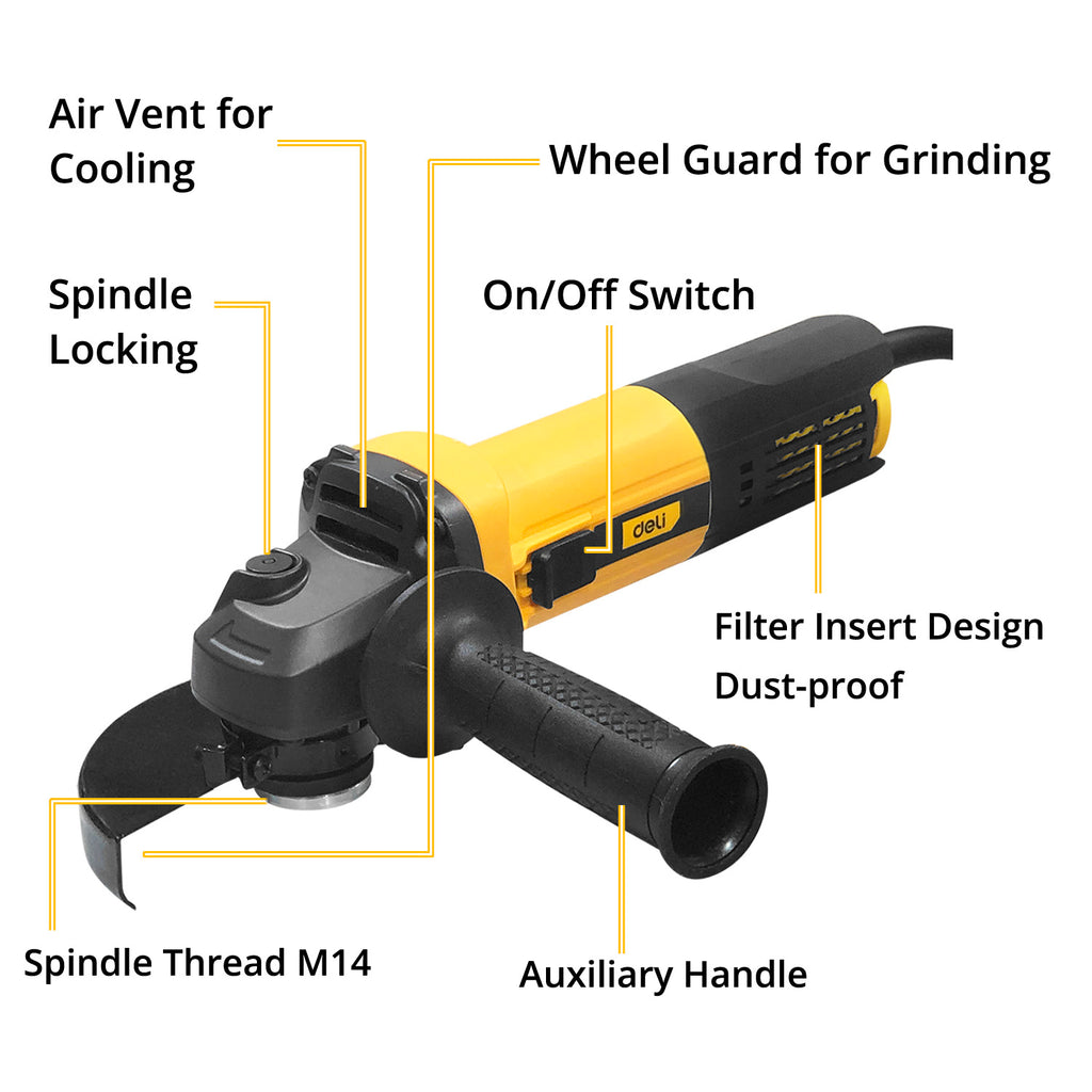 Angle Grinder (Ø115mm) - Asters Maldives