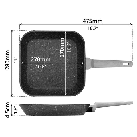 Frying Pan (28 x 28cm) - Asters Maldives