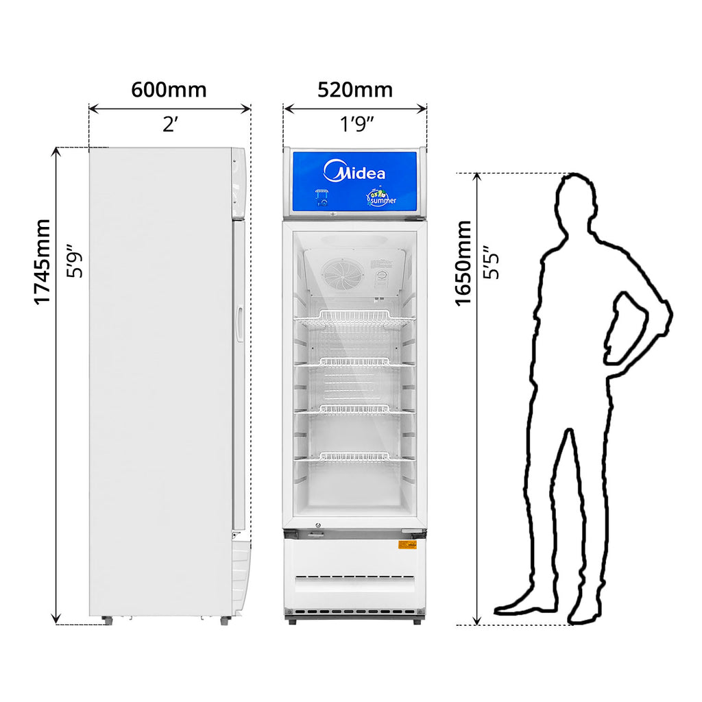 Display Fridge (211L) - Asters Maldives