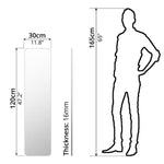 Hanging Mirror (30 x 120cm) - Asters Maldives