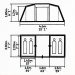 Camping Tent (for 4 People) - Asters Maldives