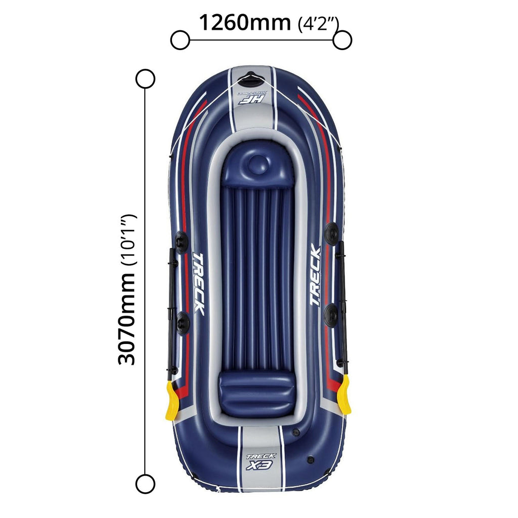 Inflatable Boat (2 Oars & Air Pump) - Asters Maldives