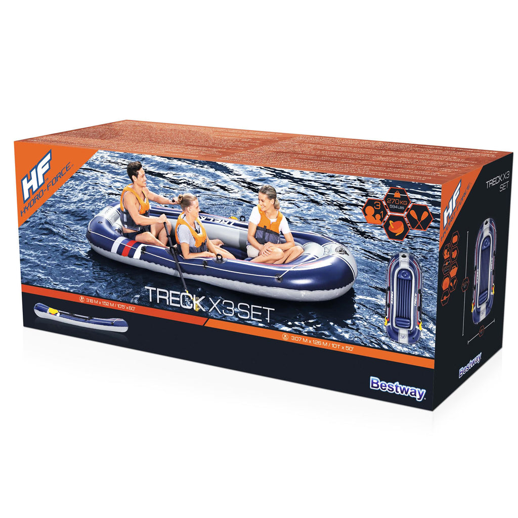 Inflatable Boat (2 Oars & Air Pump) - Asters Maldives