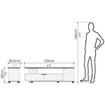 TV Stand (Extendable) - Asters Maldives