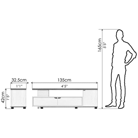 TV Stand (Extendable) - Asters Maldives