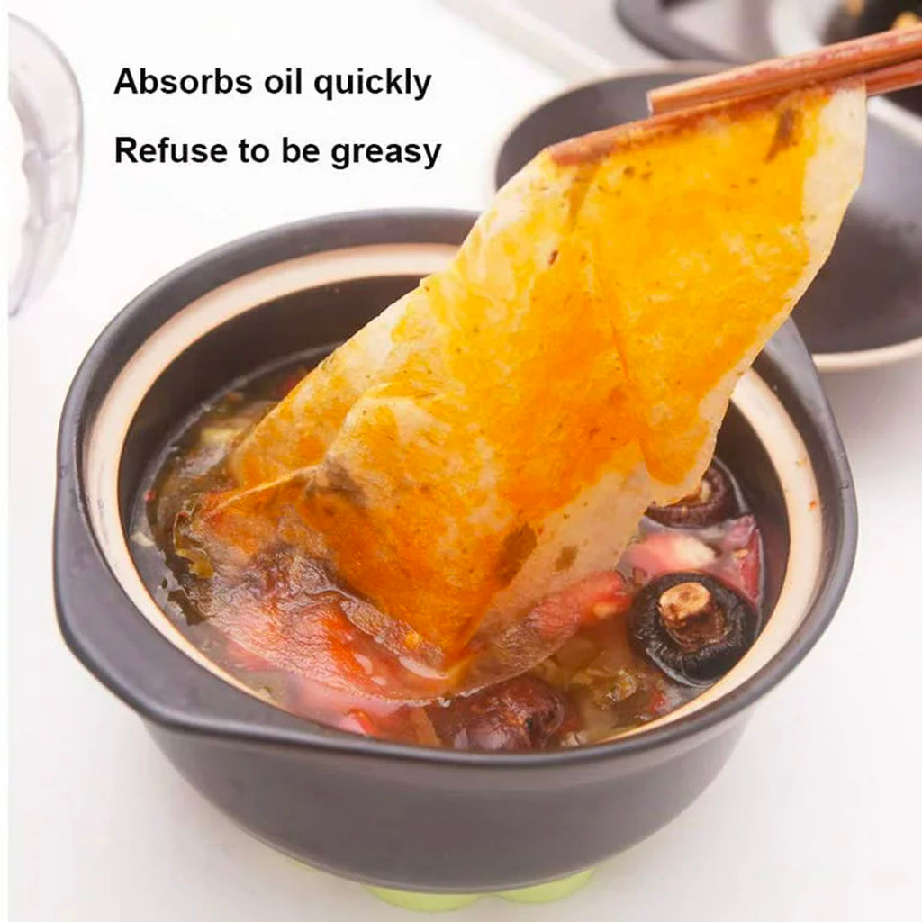 12-pcs Oil Absorbing Sheet (9.5 x 15cm) - Asters Maldives