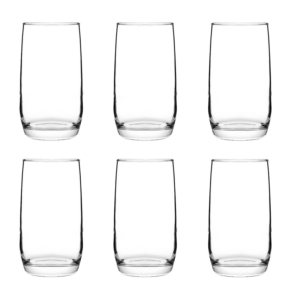 6-pcs Drinking Glass (360ml) - Asters Maldives