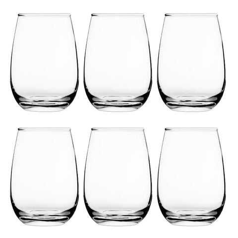 6-pcs Drinking Glass (400ml) - Asters Maldives