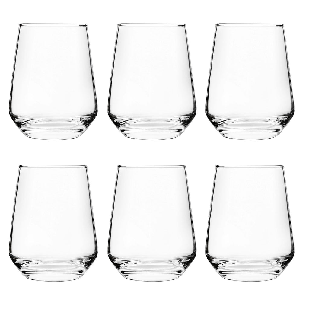 6-pcs Drinking Glass (390ml) - Asters Maldives
