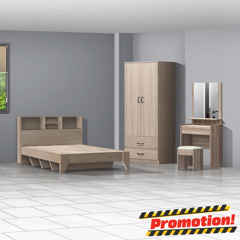 Bedroom Set (3 PCs) - Asters Maldives