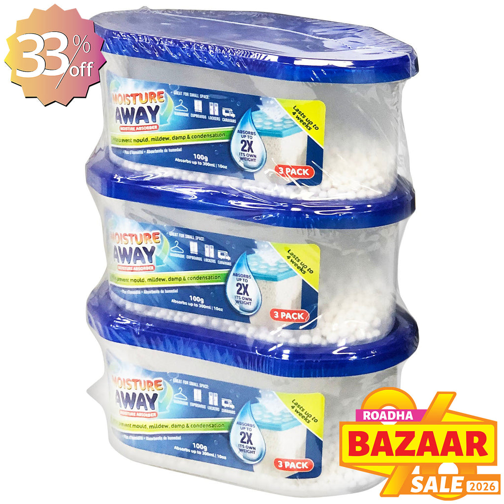 Closet Dehumidifier, 3 PCs (300ml)