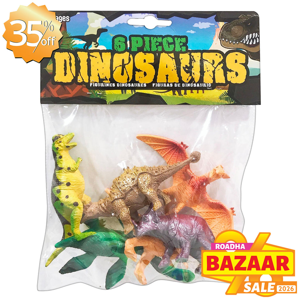 Dinosaur Toys (6 PCs)