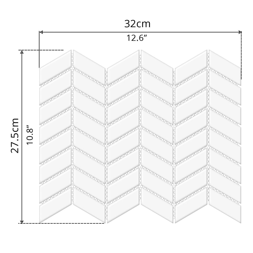 Mosaic Tile (32 x 27.5cm) - Asters Maldives