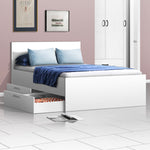 Double Bed (with 2 Drawers) - Asters Maldives