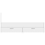 Queen Bed (with 2 Drawers) - Asters Maldives