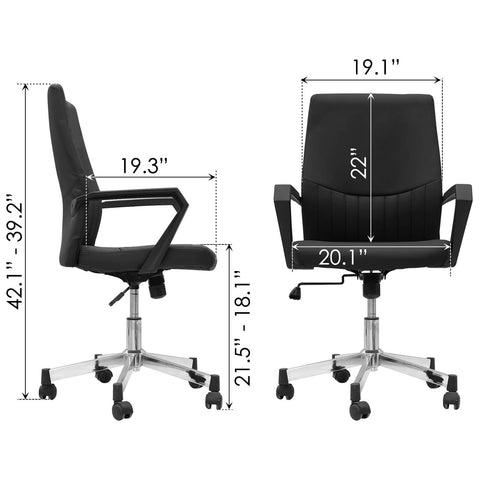 Medium Back Chair - Asters Maldives