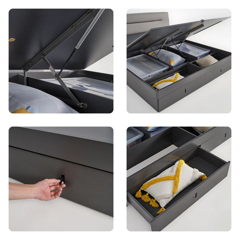 Storage Queen Bed - Asters Maldives