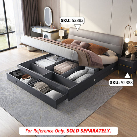 Storage Queen Bed - Asters Maldives