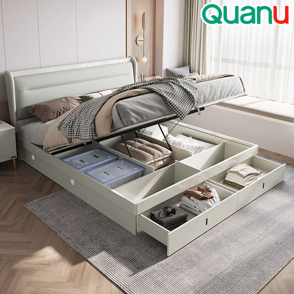 Storage Queen Bed - Asters Maldives
