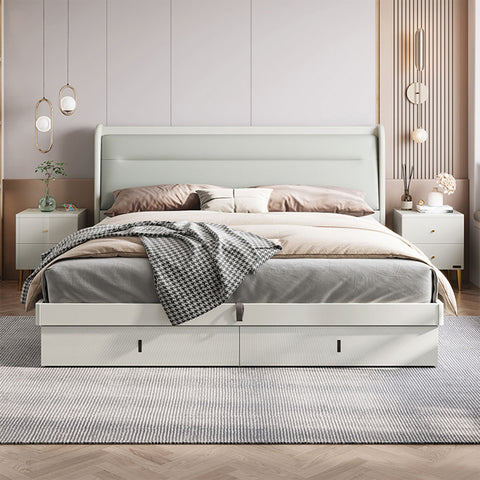 Storage Queen Bed - Asters Maldives