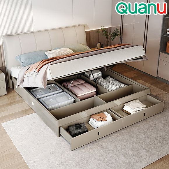 Storage Queen Bed - Asters Maldives