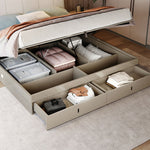 Storage Queen Bed - Asters Maldives