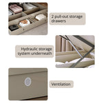 Storage Queen Bed - Asters Maldives