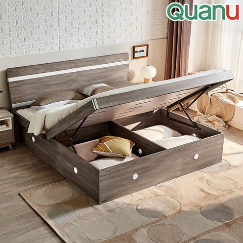 Storage Queen Bed - Asters Maldives