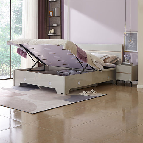 Storage Queen Bed - Asters Maldives