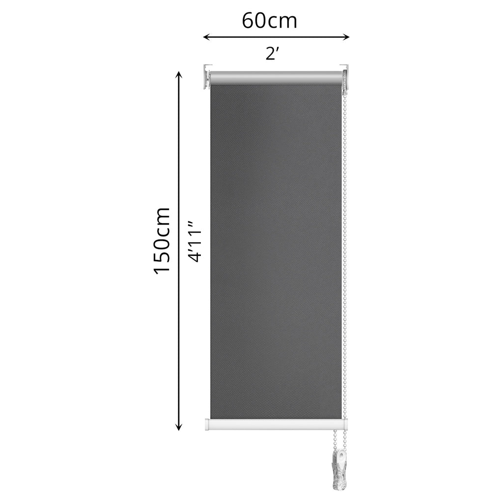 Blackout Roller Blind (60 x 150cm) - Asters Maldives