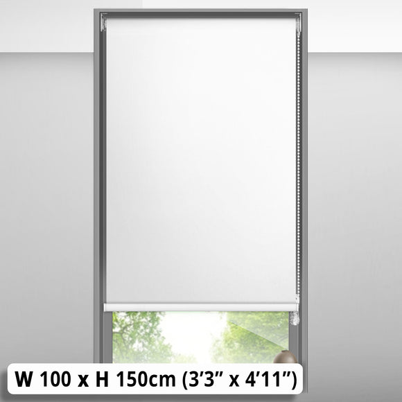 Blackout Roller Blind (100 x 150cm) - Asters Maldives