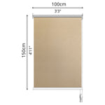 Blackout Roller Blind (100 x 150cm) - Asters Maldives
