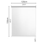 Blackout Roller Blind (120 x 150cm) - Asters Maldives