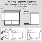 Blackout Roller Blind (120 x 150cm) - Asters Maldives