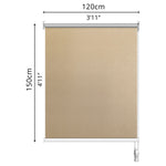 Blackout Roller Blind (120 x 150cm) - Asters Maldives