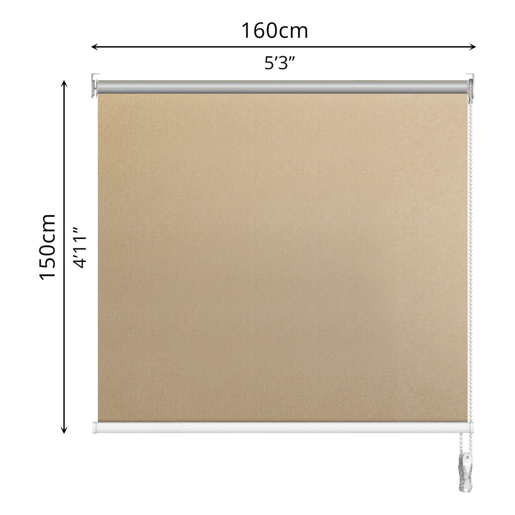 Blackout Roller Blind (160 x 150cm) - Asters Maldives