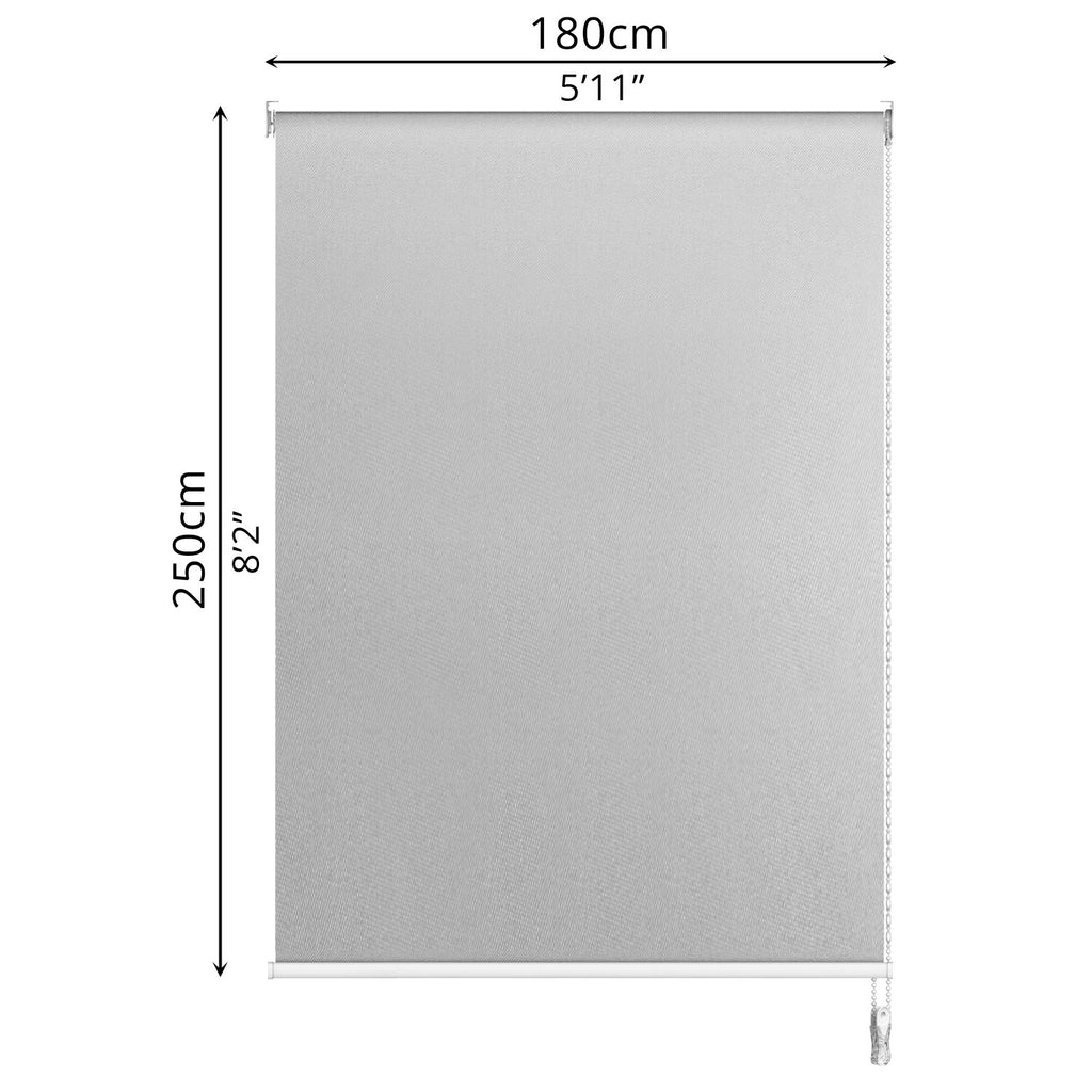 Blackout Roller Blind (180 x 250cm) - Asters Maldives