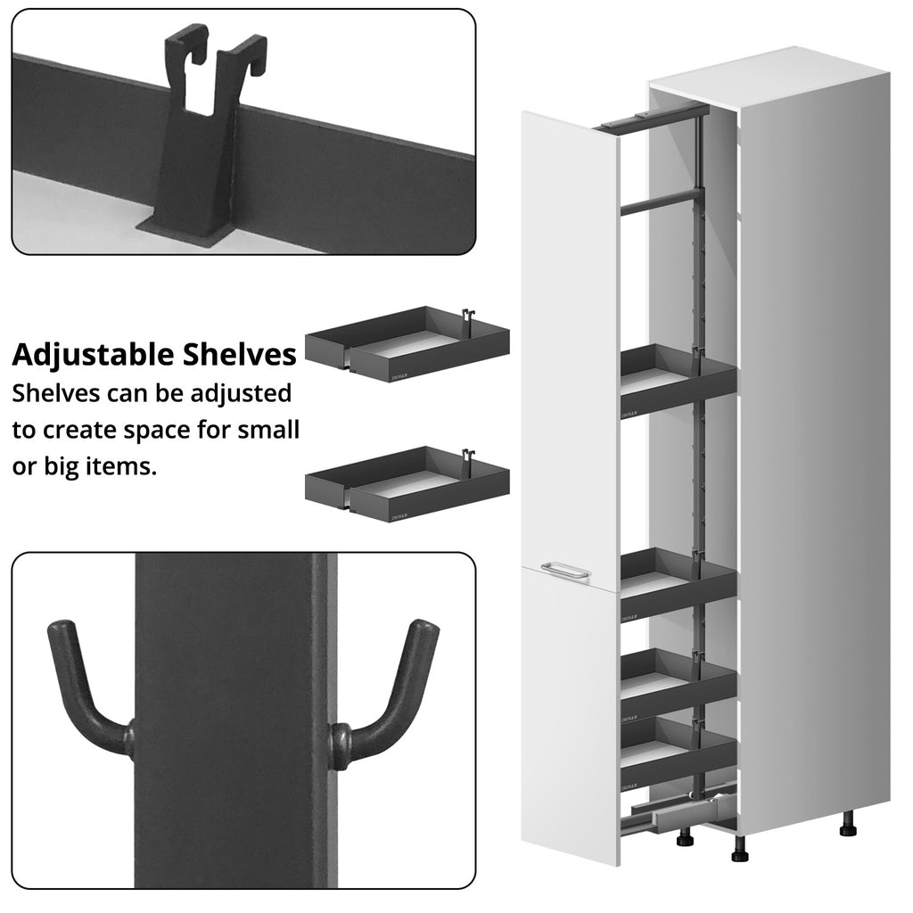 Pull-Out Pantry Organiser - Asters Maldives