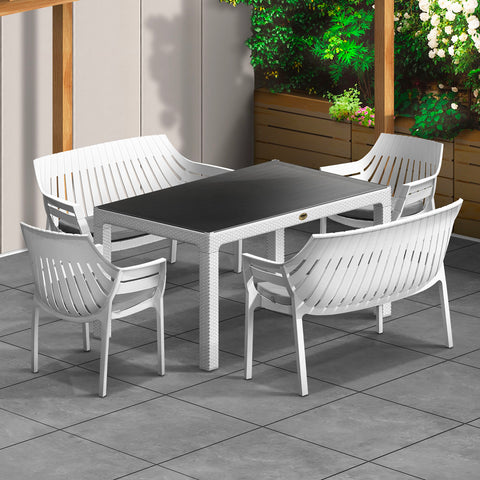 Outdoor Lounge/Dining Set - Asters Maldives